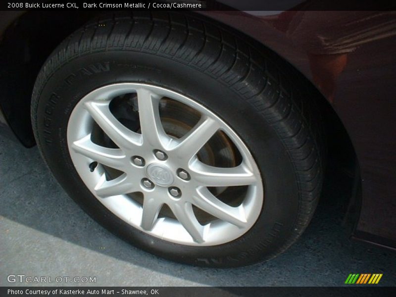 Dark Crimson Metallic / Cocoa/Cashmere 2008 Buick Lucerne CXL
