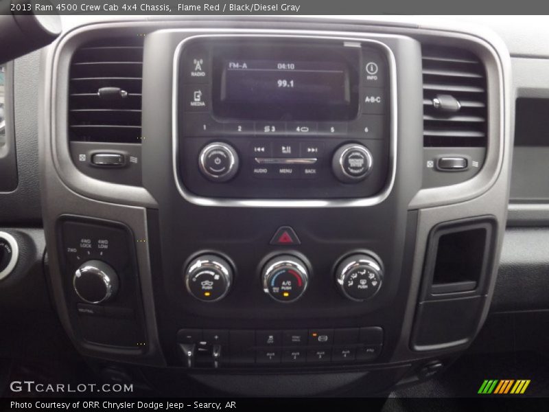Controls of 2013 4500 Crew Cab 4x4 Chassis