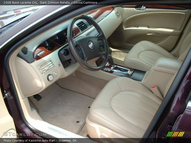 Dark Crimson Metallic / Cocoa/Cashmere 2008 Buick Lucerne CXL