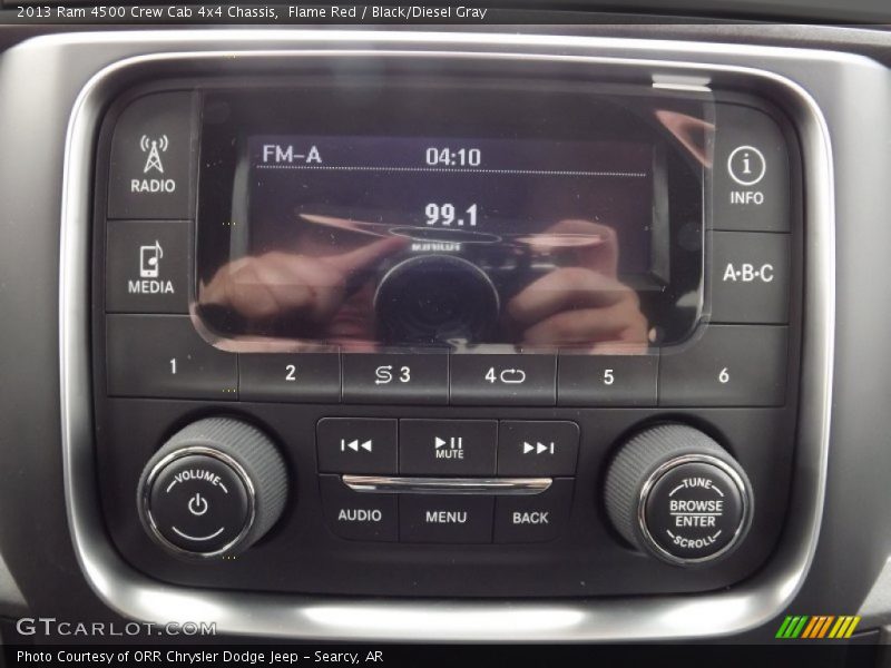 Controls of 2013 4500 Crew Cab 4x4 Chassis