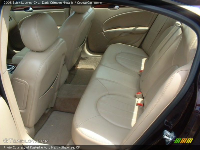 Dark Crimson Metallic / Cocoa/Cashmere 2008 Buick Lucerne CXL