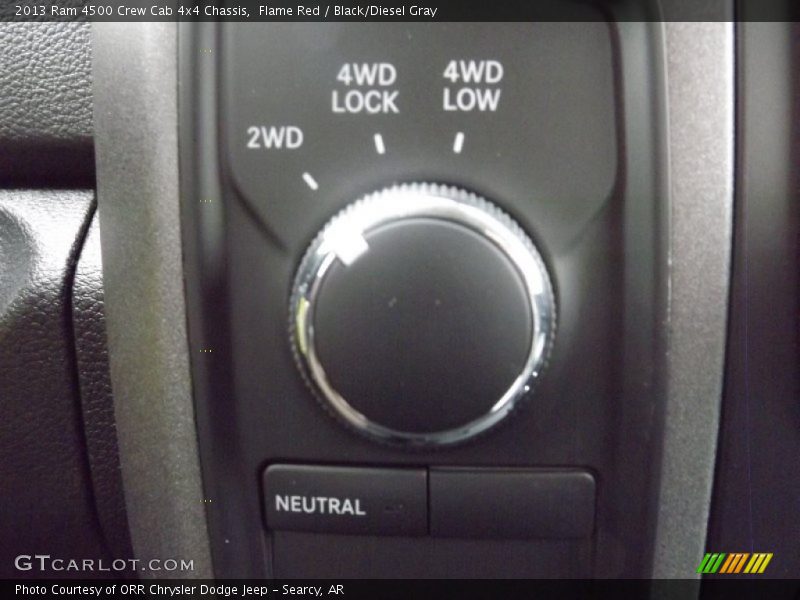 Controls of 2013 4500 Crew Cab 4x4 Chassis