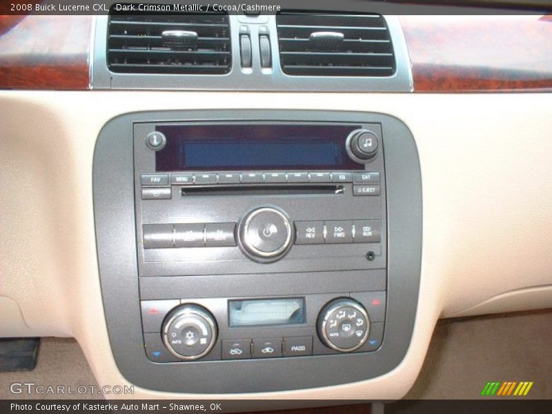 Dark Crimson Metallic / Cocoa/Cashmere 2008 Buick Lucerne CXL