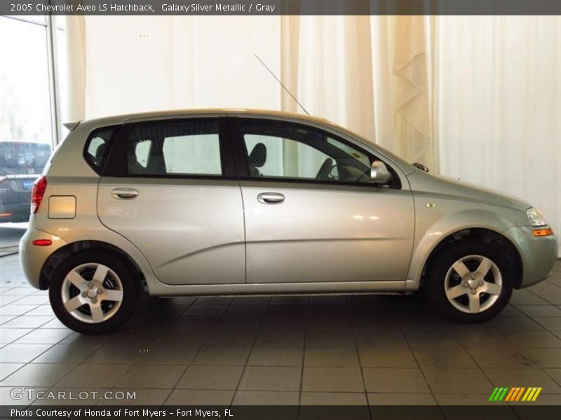 Galaxy Silver Metallic / Gray 2005 Chevrolet Aveo LS Hatchback