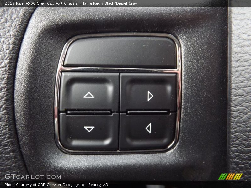 Controls of 2013 4500 Crew Cab 4x4 Chassis