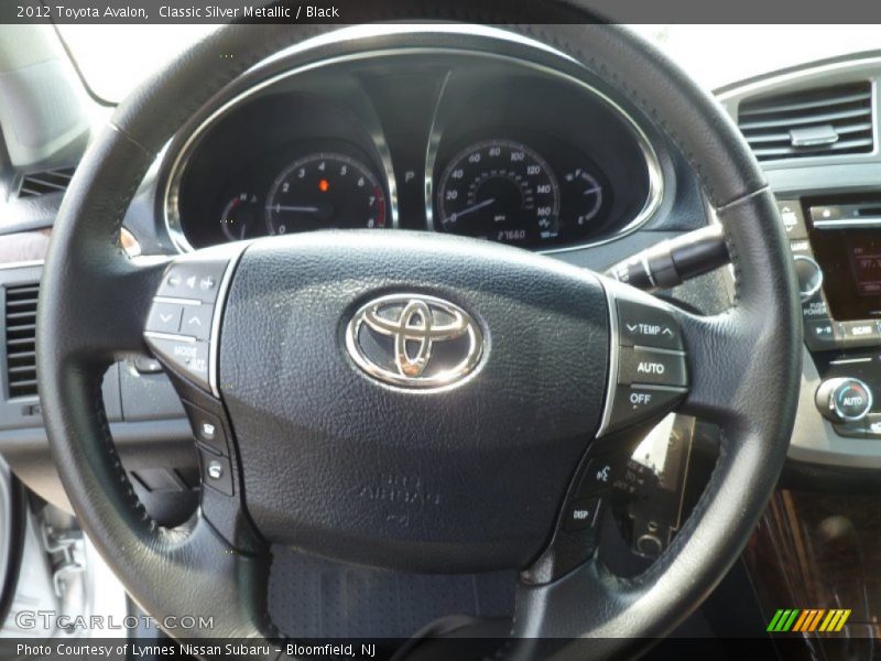 Classic Silver Metallic / Black 2012 Toyota Avalon