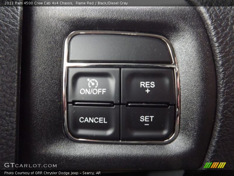 Controls of 2013 4500 Crew Cab 4x4 Chassis