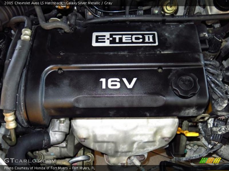 Galaxy Silver Metallic / Gray 2005 Chevrolet Aveo LS Hatchback