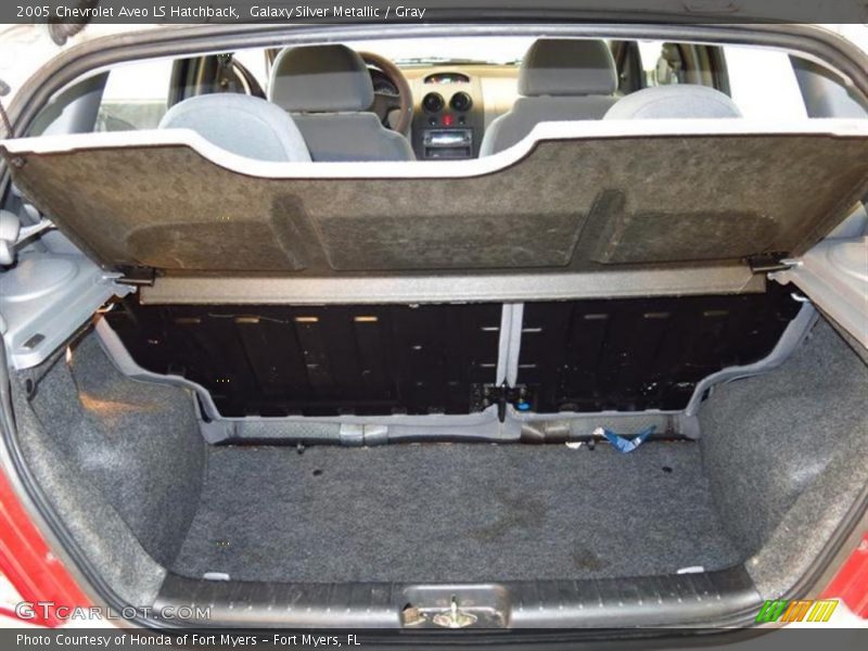 Galaxy Silver Metallic / Gray 2005 Chevrolet Aveo LS Hatchback