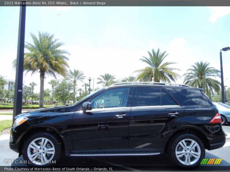 Black / Almond Beige 2013 Mercedes-Benz ML 350 4Matic