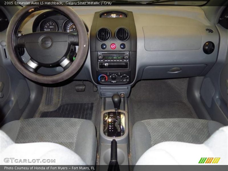 Galaxy Silver Metallic / Gray 2005 Chevrolet Aveo LS Hatchback
