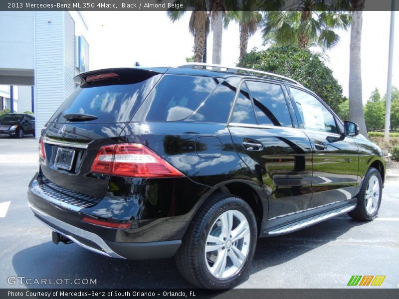 Black / Almond Beige 2013 Mercedes-Benz ML 350 4Matic