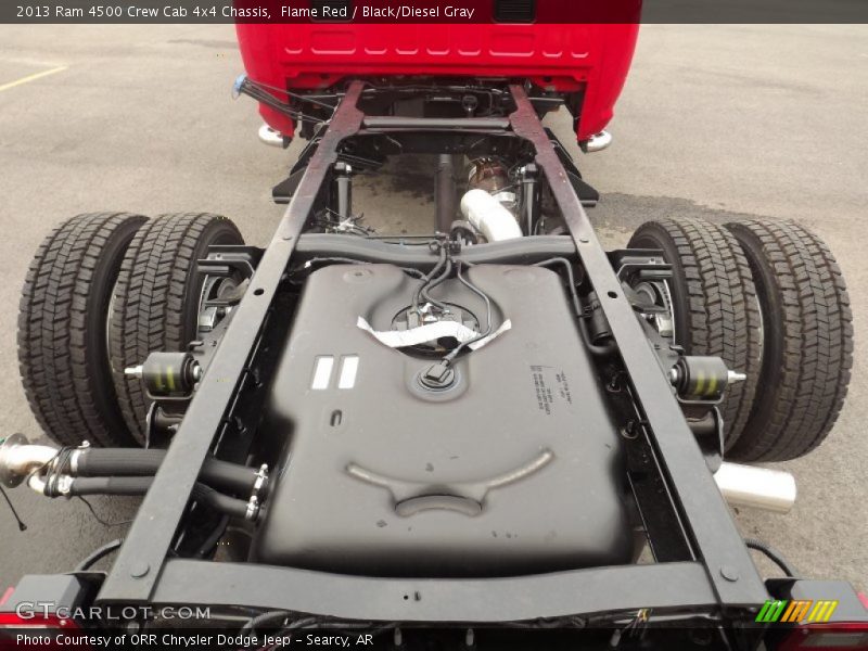 Undercarriage of 2013 4500 Crew Cab 4x4 Chassis