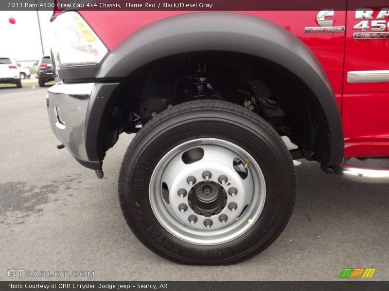  2013 4500 Crew Cab 4x4 Chassis Wheel