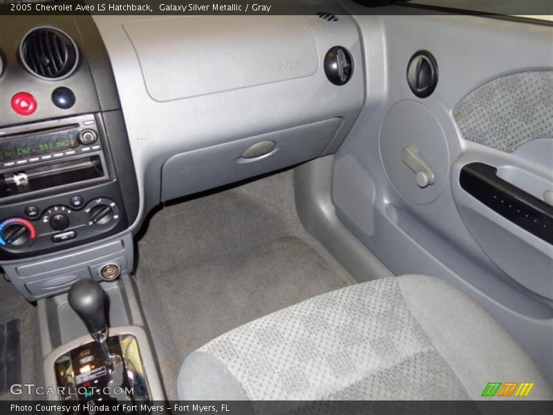 Galaxy Silver Metallic / Gray 2005 Chevrolet Aveo LS Hatchback