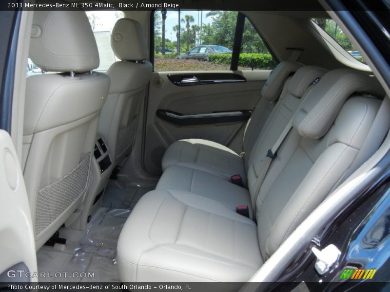 Black / Almond Beige 2013 Mercedes-Benz ML 350 4Matic