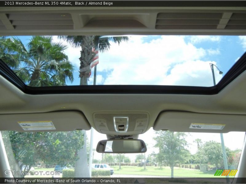 Black / Almond Beige 2013 Mercedes-Benz ML 350 4Matic