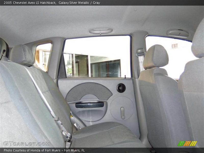 Galaxy Silver Metallic / Gray 2005 Chevrolet Aveo LS Hatchback