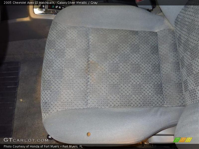 Galaxy Silver Metallic / Gray 2005 Chevrolet Aveo LS Hatchback