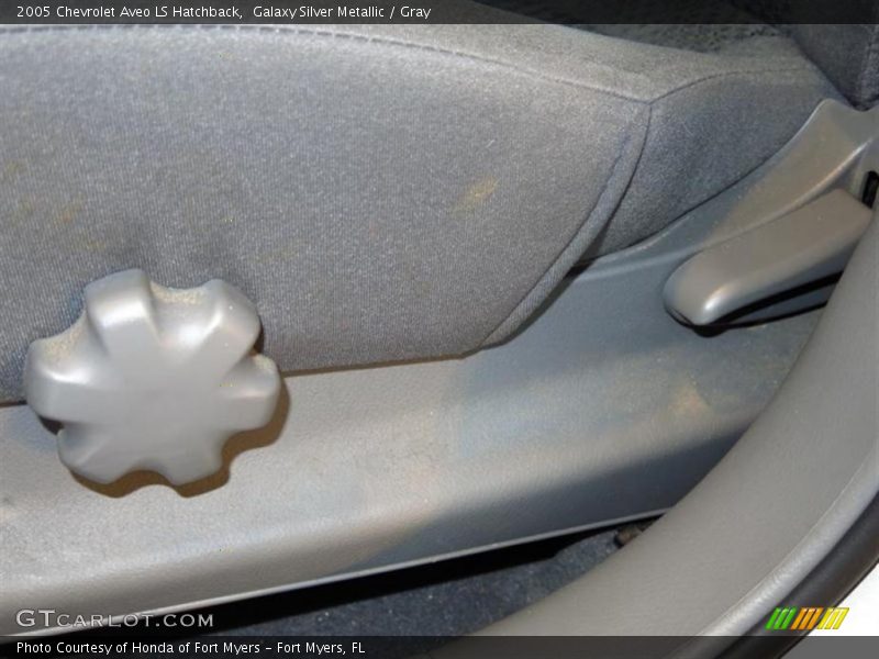 Galaxy Silver Metallic / Gray 2005 Chevrolet Aveo LS Hatchback