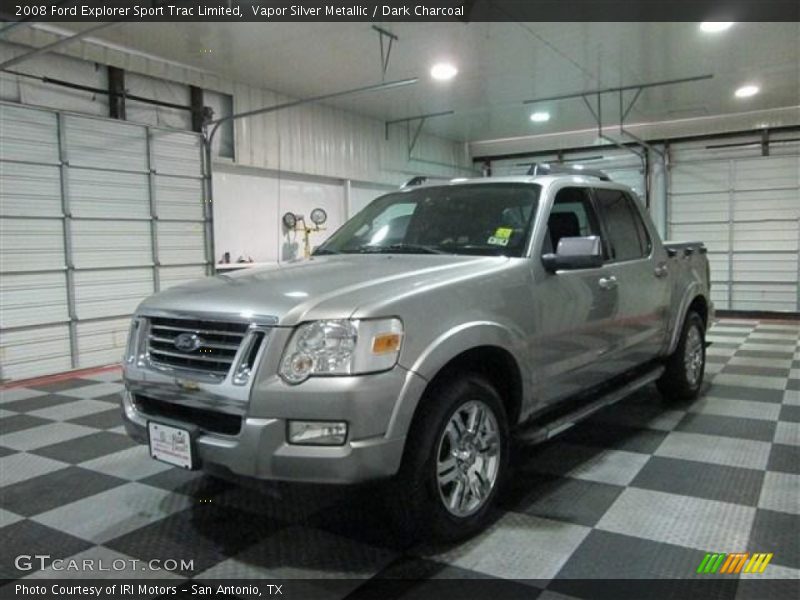Vapor Silver Metallic / Dark Charcoal 2008 Ford Explorer Sport Trac Limited