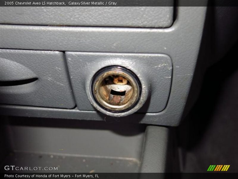 Galaxy Silver Metallic / Gray 2005 Chevrolet Aveo LS Hatchback