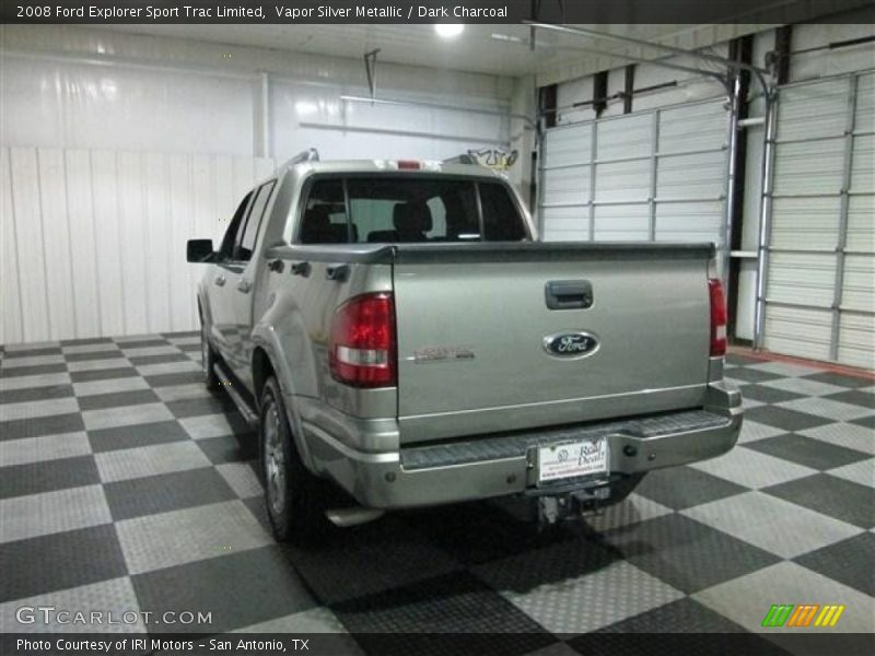 Vapor Silver Metallic / Dark Charcoal 2008 Ford Explorer Sport Trac Limited