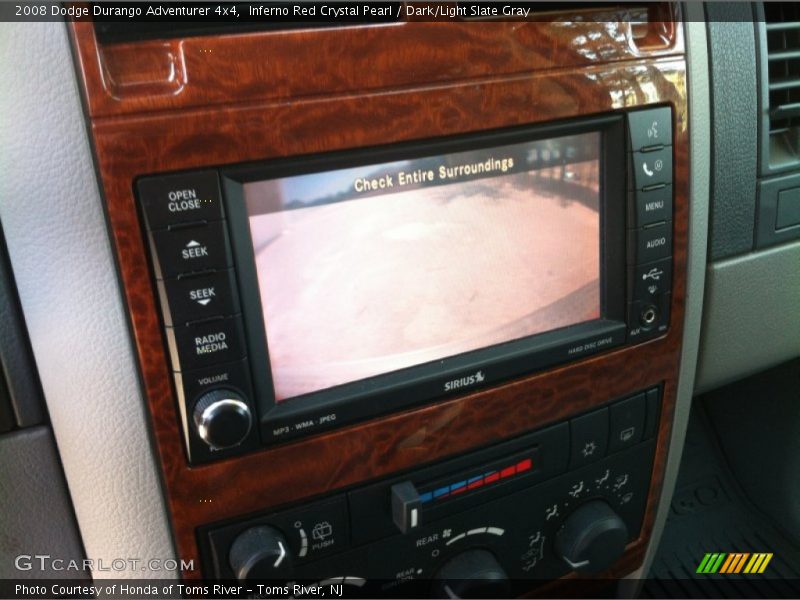 Inferno Red Crystal Pearl / Dark/Light Slate Gray 2008 Dodge Durango Adventurer 4x4