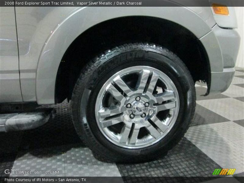 Vapor Silver Metallic / Dark Charcoal 2008 Ford Explorer Sport Trac Limited