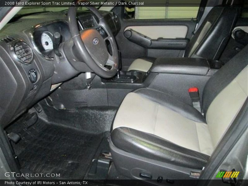 Vapor Silver Metallic / Dark Charcoal 2008 Ford Explorer Sport Trac Limited