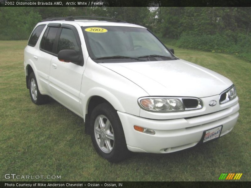 Arctic White / Pewter 2002 Oldsmobile Bravada AWD