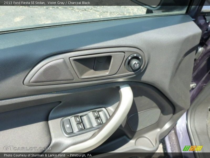 Violet Gray / Charcoal Black 2013 Ford Fiesta SE Sedan