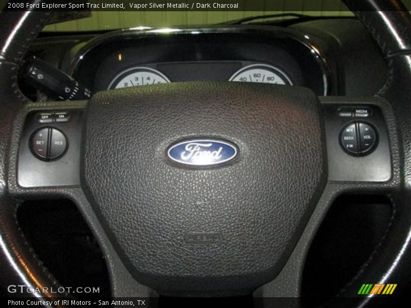 Vapor Silver Metallic / Dark Charcoal 2008 Ford Explorer Sport Trac Limited