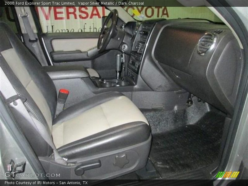 Vapor Silver Metallic / Dark Charcoal 2008 Ford Explorer Sport Trac Limited