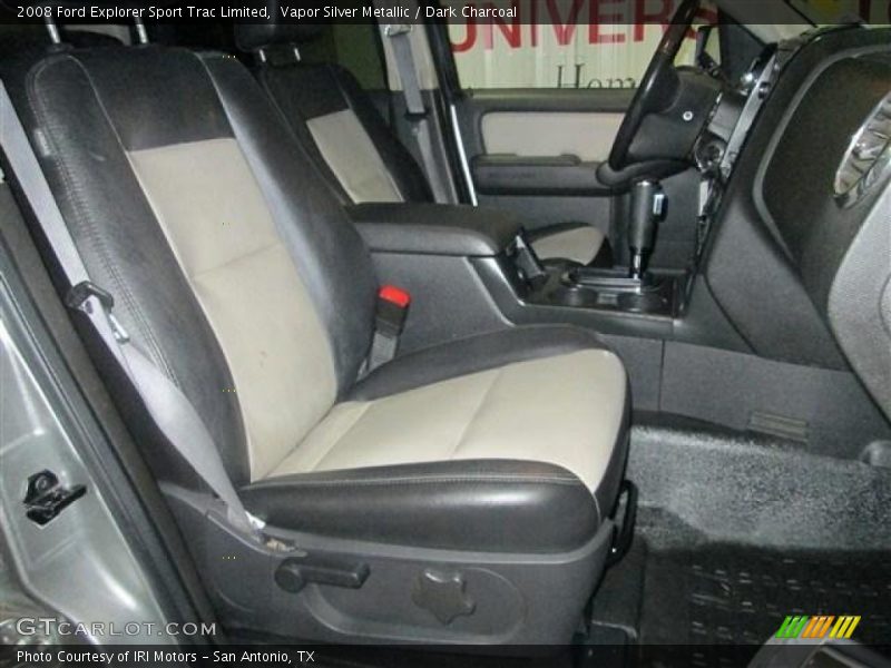 Vapor Silver Metallic / Dark Charcoal 2008 Ford Explorer Sport Trac Limited