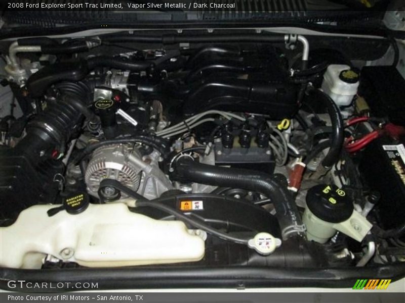 Vapor Silver Metallic / Dark Charcoal 2008 Ford Explorer Sport Trac Limited