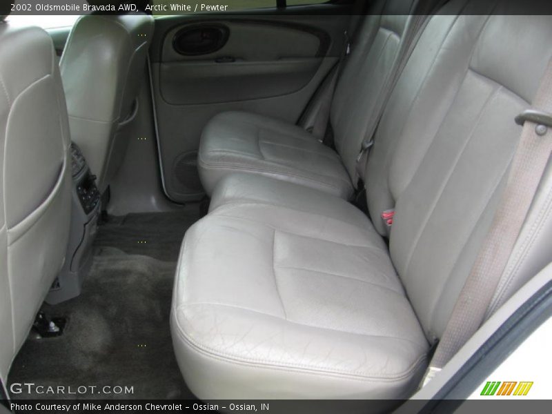 Rear Seat of 2002 Bravada AWD