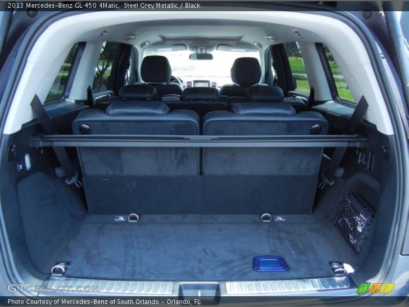 Steel Grey Metallic / Black 2013 Mercedes-Benz GL 450 4Matic