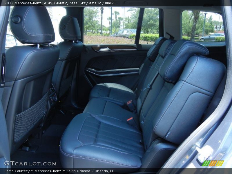 Steel Grey Metallic / Black 2013 Mercedes-Benz GL 450 4Matic