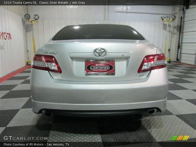 Classic Silver Metallic / Ash Gray 2010 Toyota Camry SE