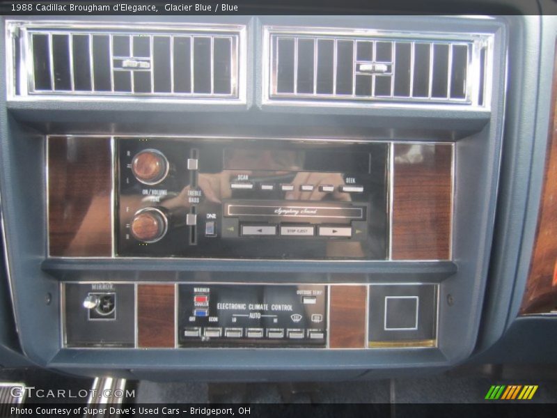 Controls of 1988 Brougham d'Elegance