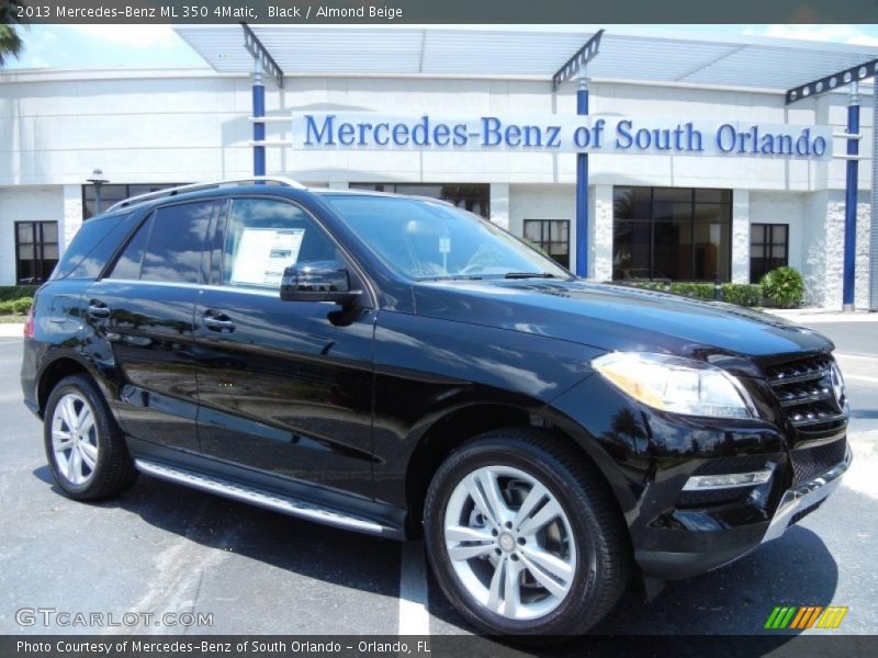 Black / Almond Beige 2013 Mercedes-Benz ML 350 4Matic