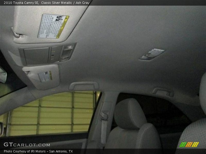 Classic Silver Metallic / Ash Gray 2010 Toyota Camry SE