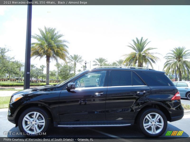 Black / Almond Beige 2013 Mercedes-Benz ML 350 4Matic