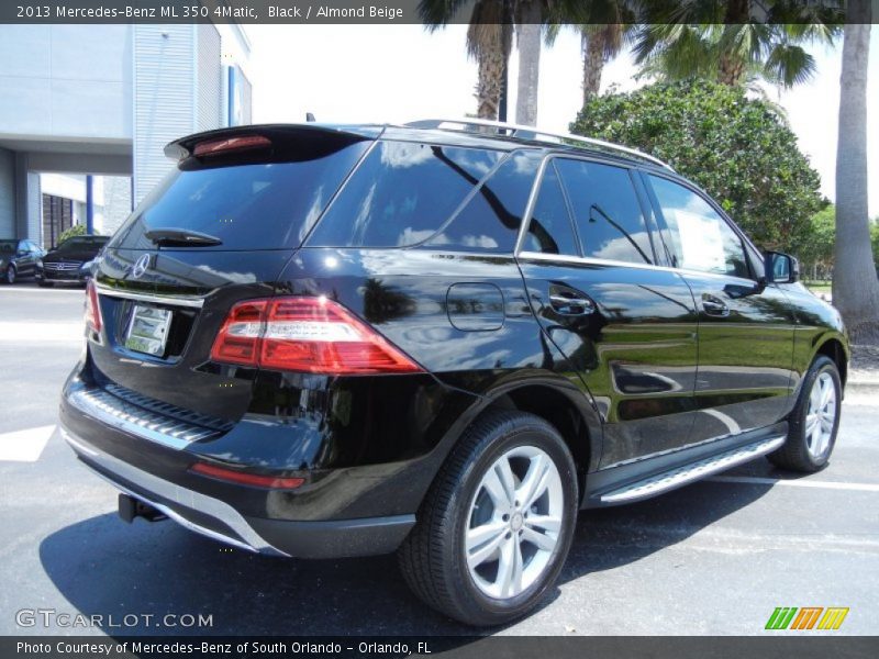 Black / Almond Beige 2013 Mercedes-Benz ML 350 4Matic