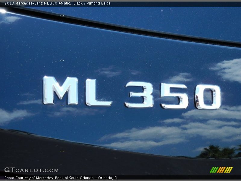 Black / Almond Beige 2013 Mercedes-Benz ML 350 4Matic