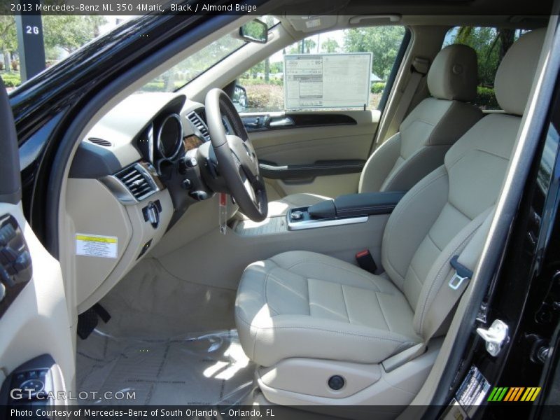 Black / Almond Beige 2013 Mercedes-Benz ML 350 4Matic