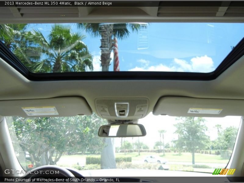 Black / Almond Beige 2013 Mercedes-Benz ML 350 4Matic