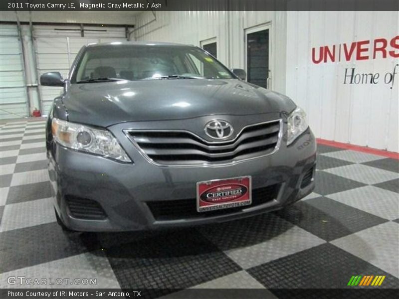 Magnetic Gray Metallic / Ash 2011 Toyota Camry LE