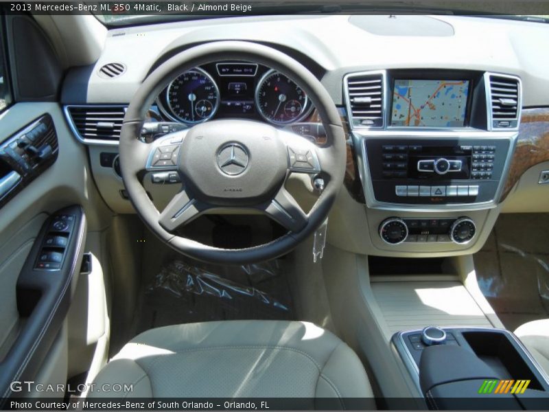 Black / Almond Beige 2013 Mercedes-Benz ML 350 4Matic